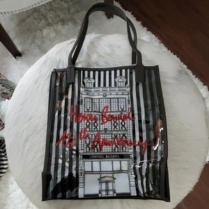 NEW RARE Henri Bendel Vinyl 120th Anniversary Tote